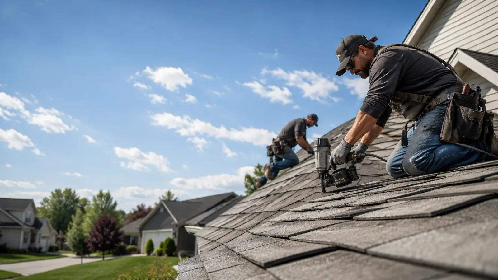 Storm Damage Roof Repair in Stewardson, IL near me